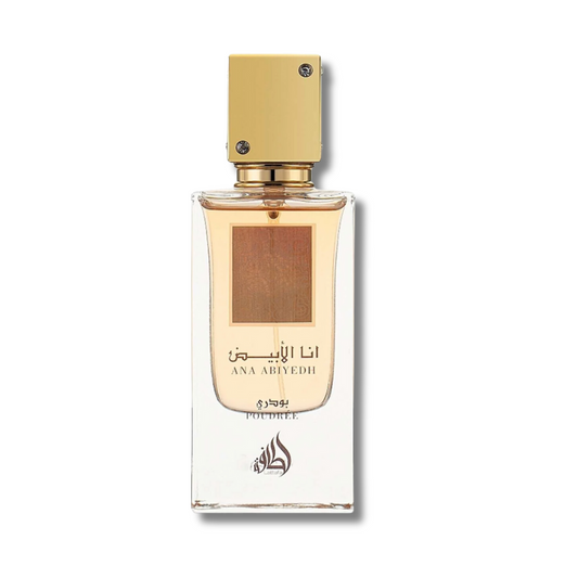 Ana abiyedh Poudree Lataffa inspiratie van Narciso Roudriquez Poudree dupe. Missluxurious