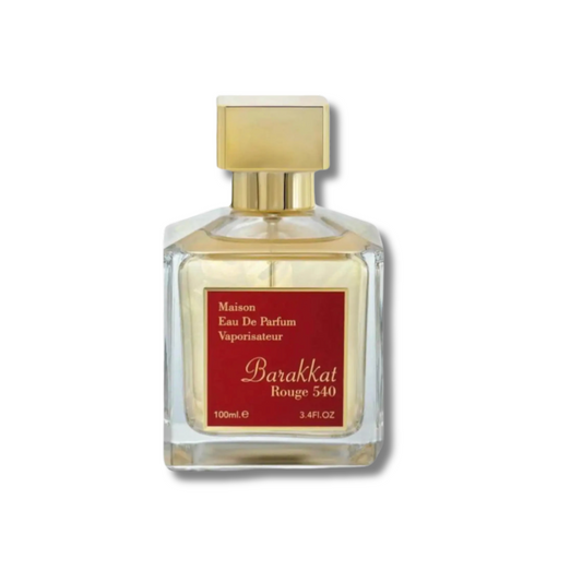 Barakkat Rouge 540 Fragrance World Inspired by Baccarat Rouge maison Francis Kurkdijan Missluxurious