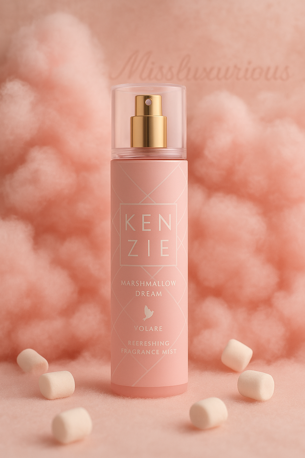 Kenzie Marshmellow Dream bodymist Missluxurious Yum Boujee Marshmellow bodymist