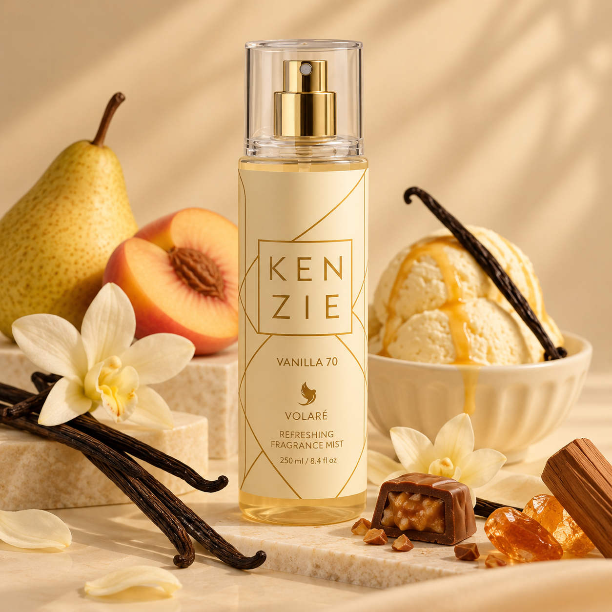Kenzie Vanilla 70 Bodymist – 250 ml Missluxurious vanilla 28