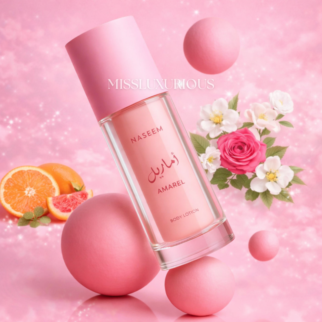 Amarel bodylotion Naseem Dubai Missluxurious