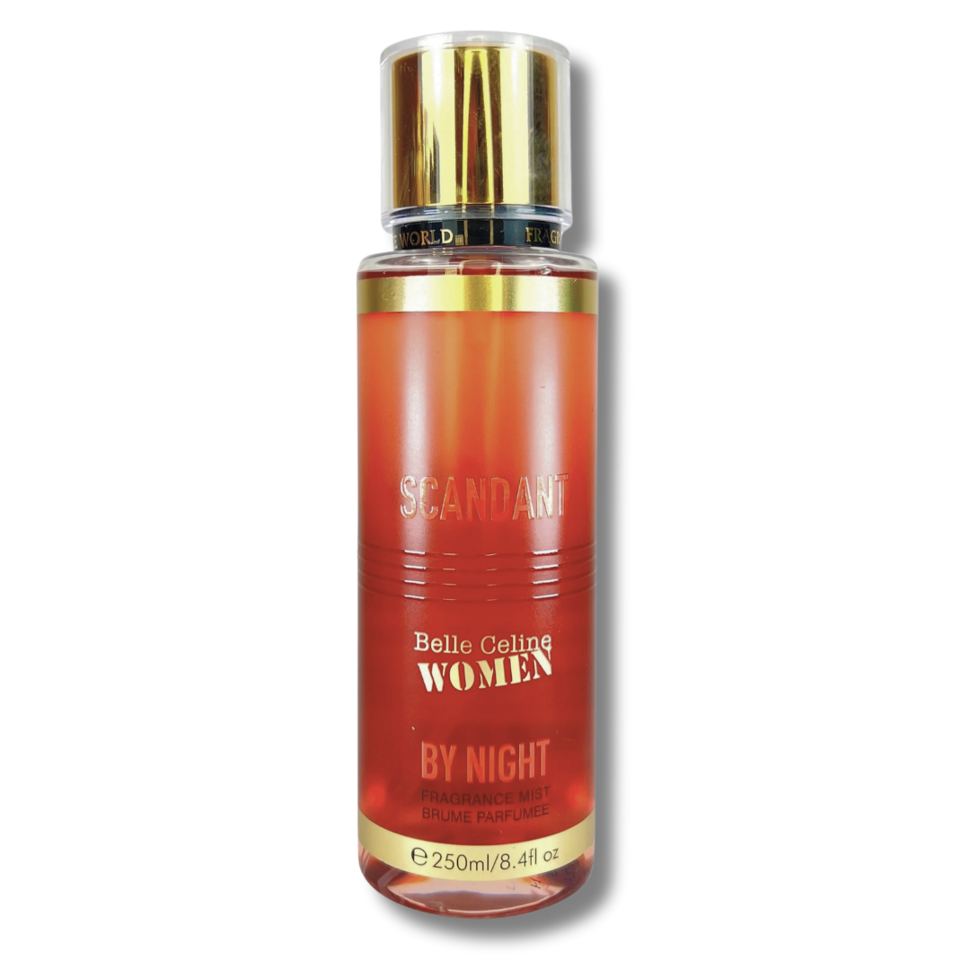 Scandant by night bodymist inspired by Scandal by night jean Paul Gaultier jpg dupe. Missluxurious
