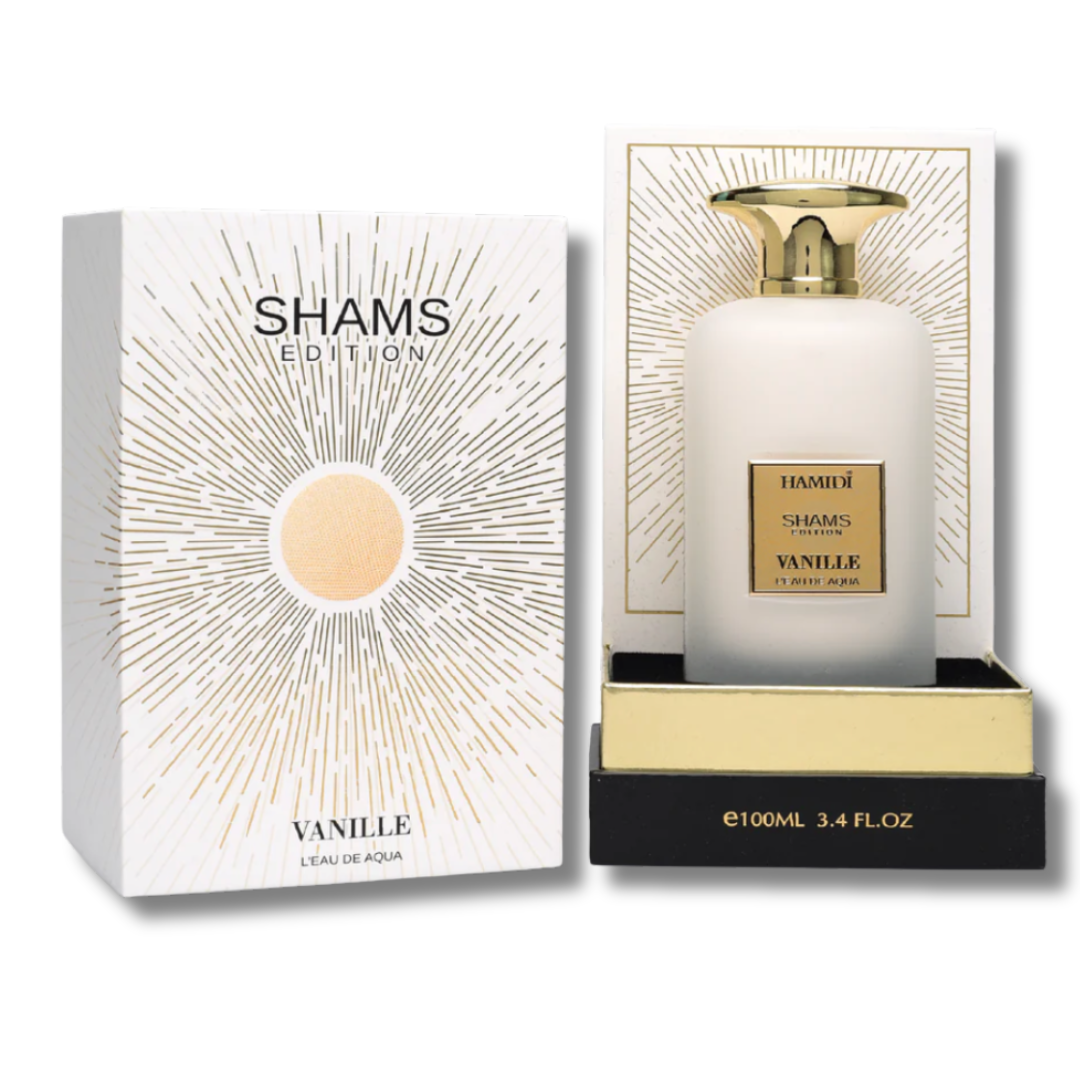 Shams edition vanille Hamidi Musk water Missluxurious