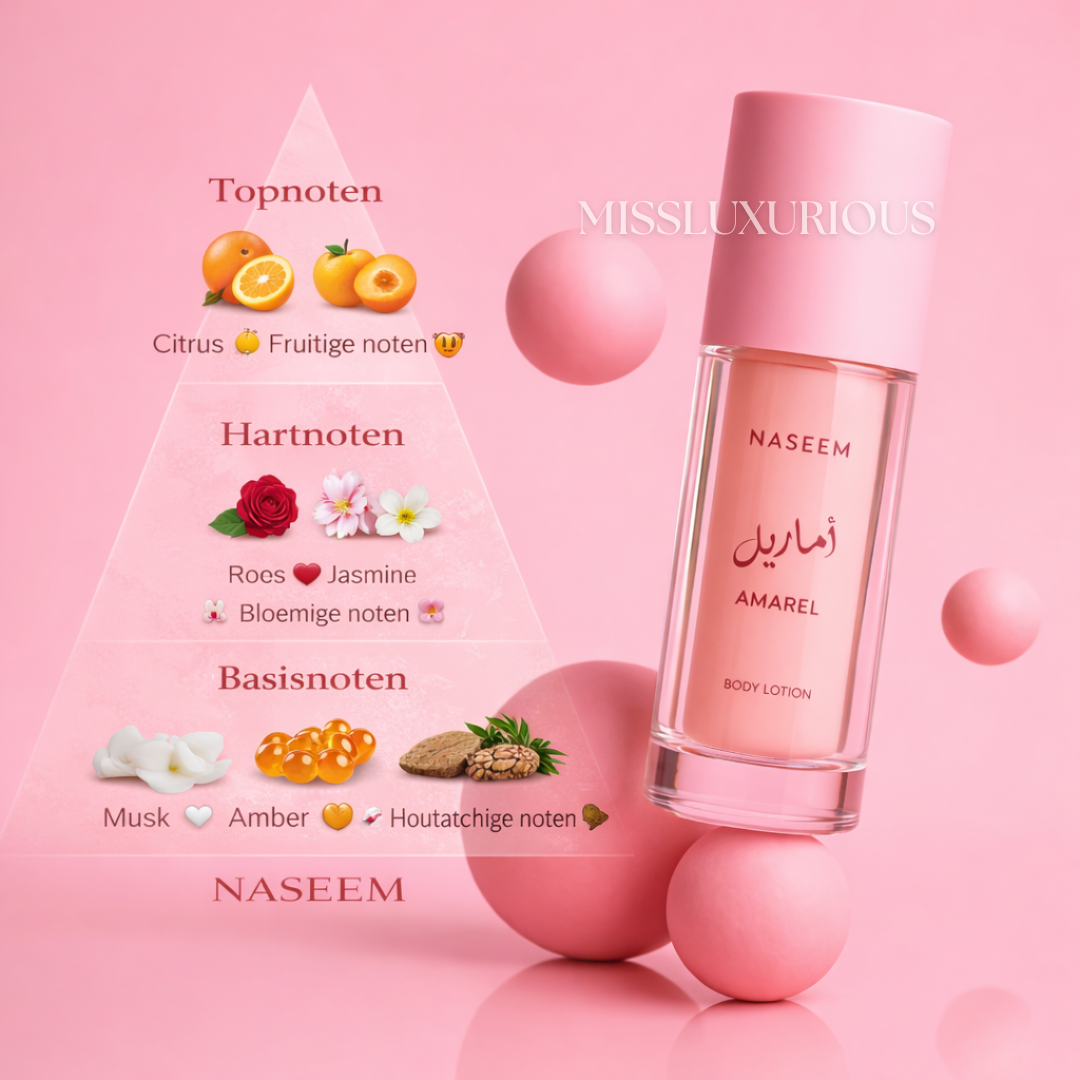 Amarel bodylotion Naseem Dubai Missluxurious