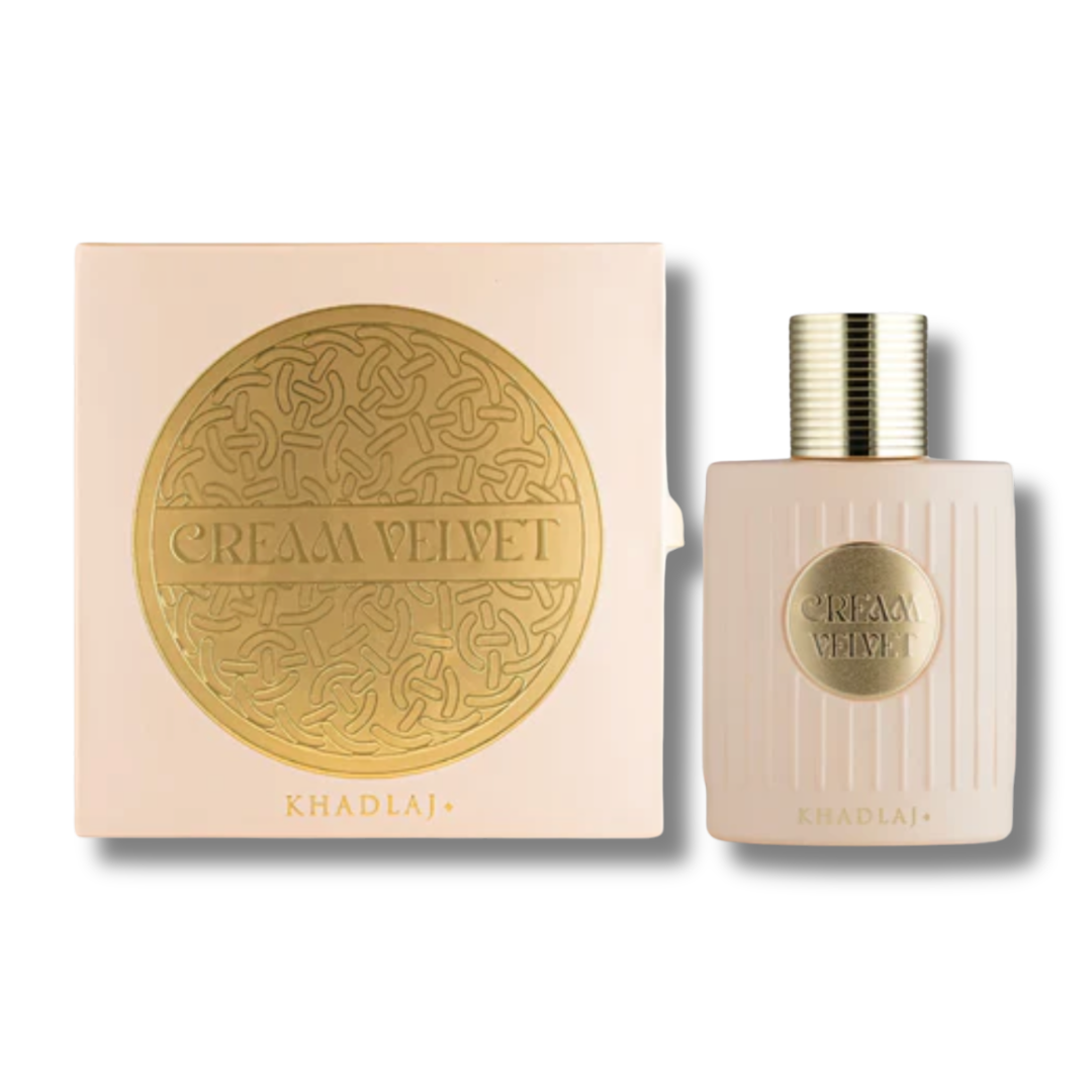 Cream Velvet Khadlaj