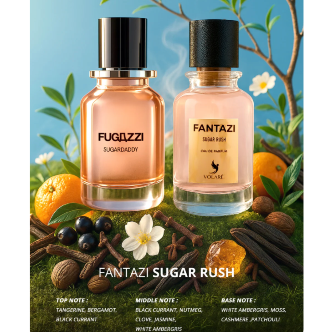 Fantazi Sugar Rush Volare Missluxurious dupe Sugardaddy Fugazzi