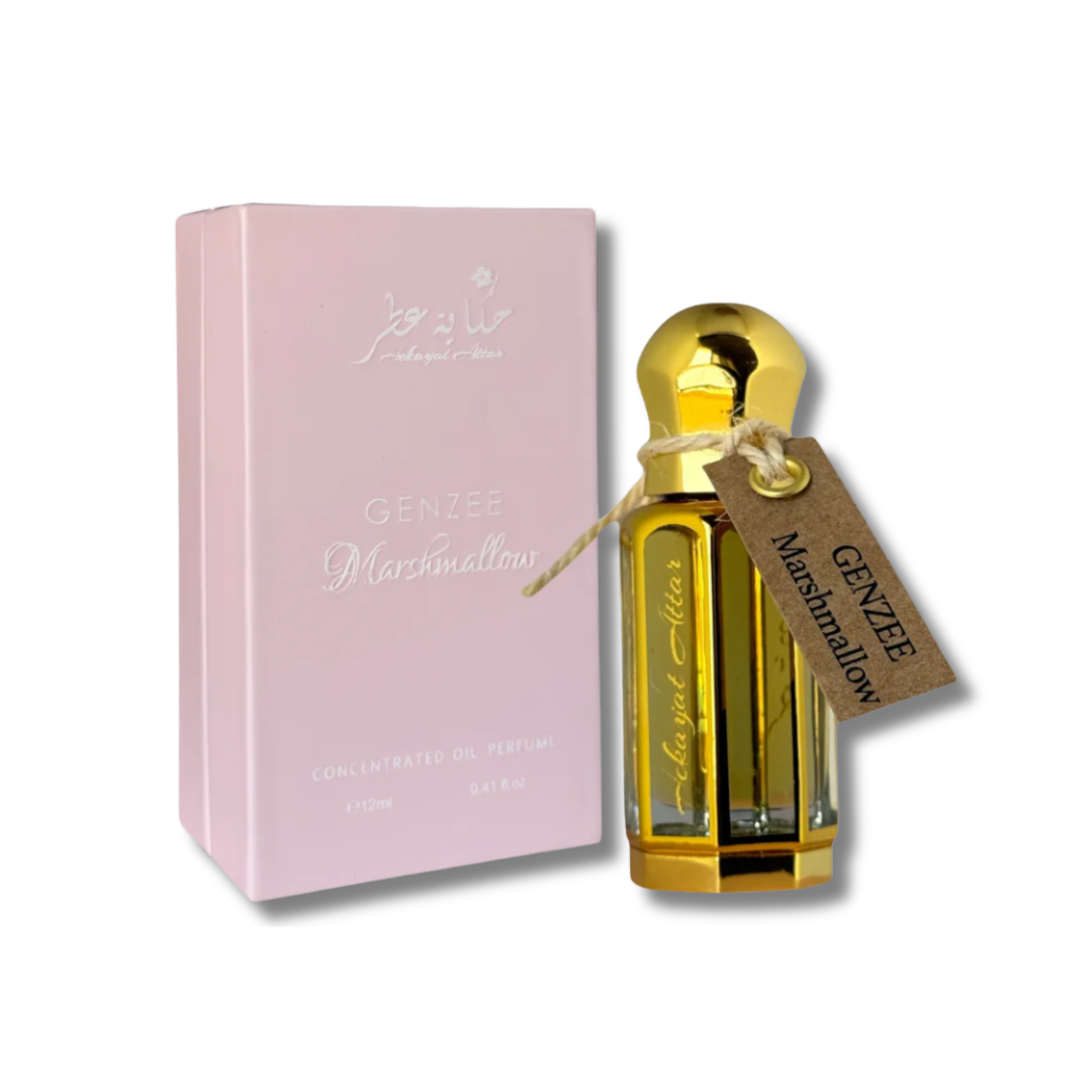 Genzee Marshmellow oil  Hekayat Attar Missluxurious