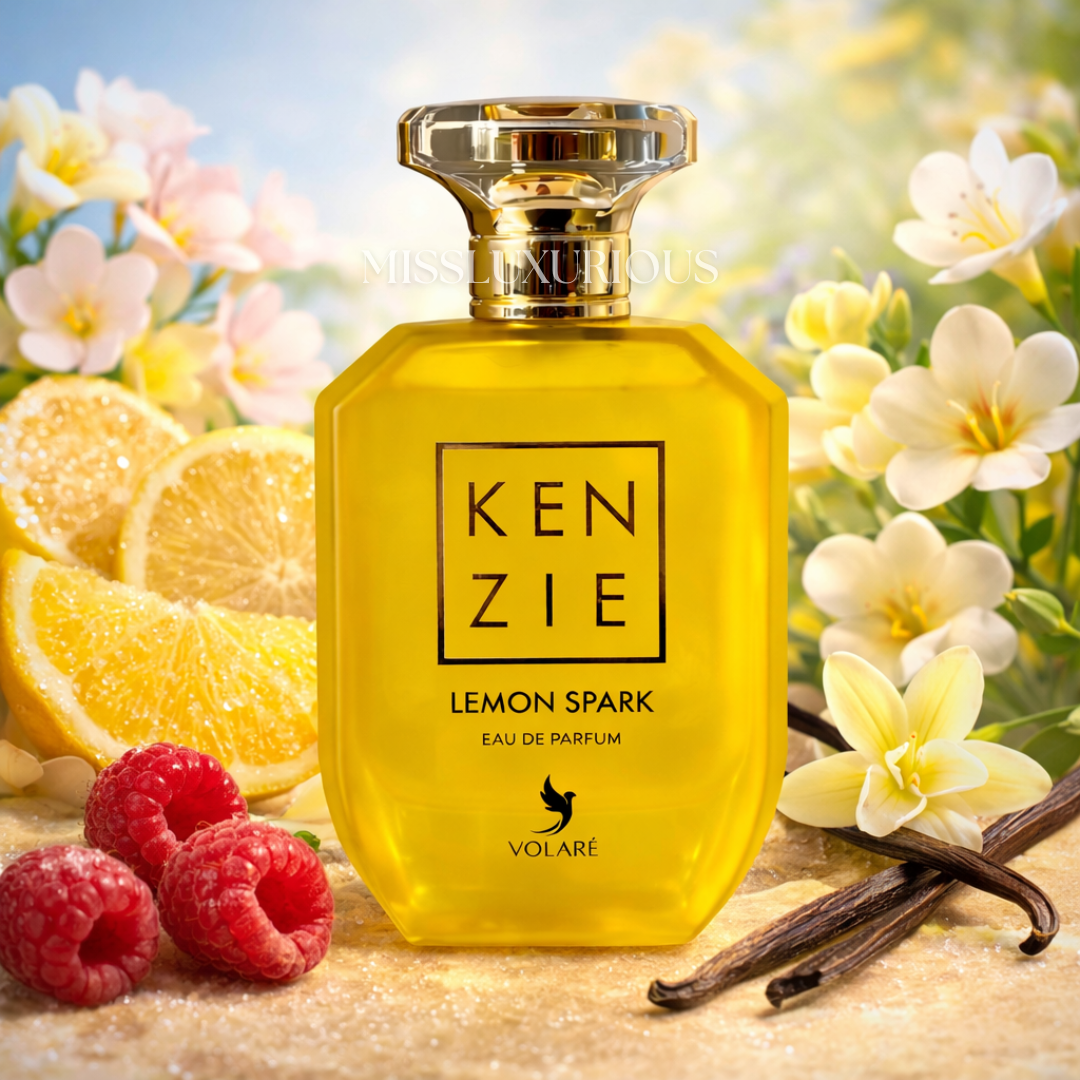 Lemon Spark Volare dupe kayali capri in a bottle Missluxurious