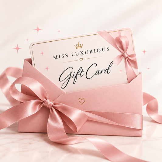 Miss luxurious giftcard cadeabon Dubai parfum en Beauty geschenken.