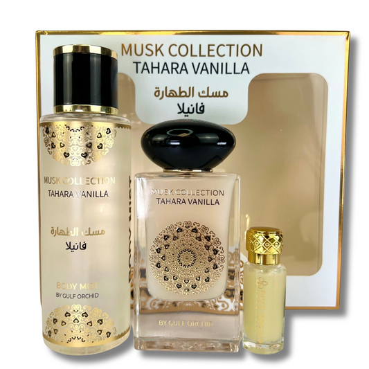 Musk collection Tahara Vanilla giftset Gurlf Orchid Missluxurious