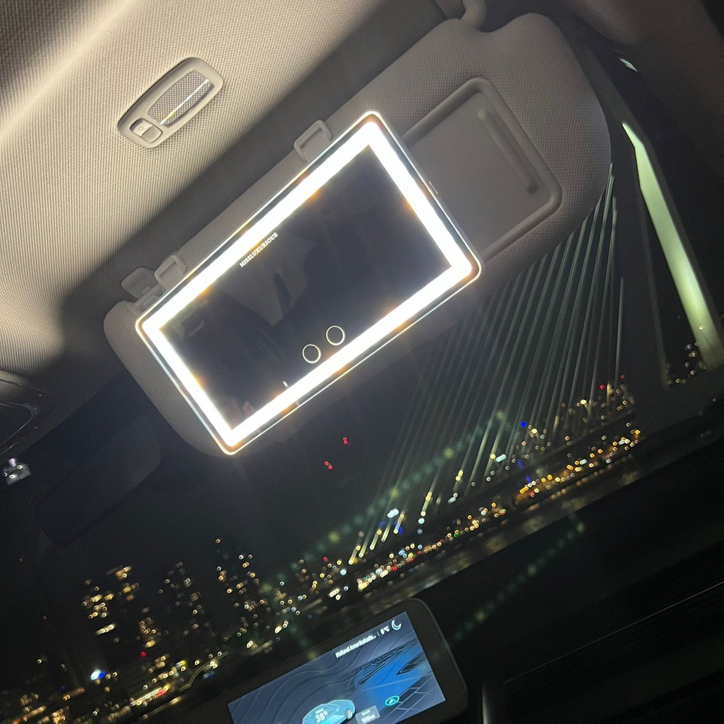 CarGlam Mirror - LED licht auto spiegel