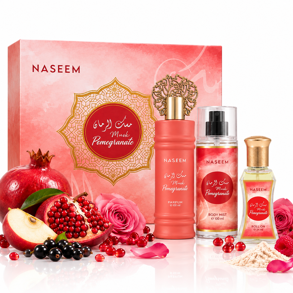 Pomegranate Giftet Naseem Musk Tahara Missluxuruious