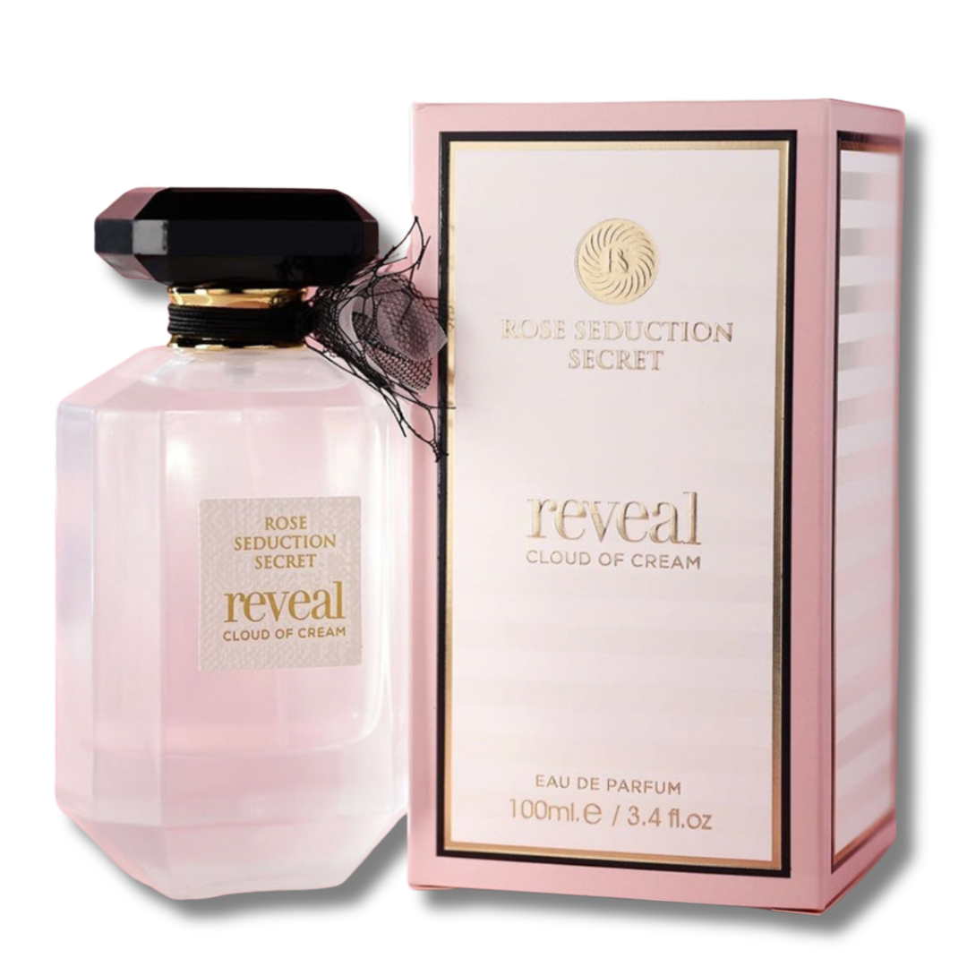 Rose Seduction Secret Reveal Cloud of Cream Fragrance World Missluxurious