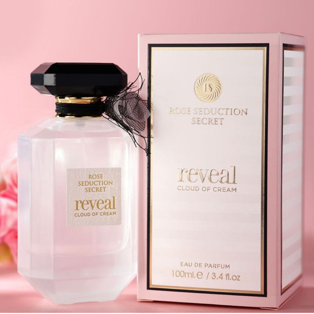 Rose Seduction Secret Reveal Cloud of Cream Fragrance World Missluxurious