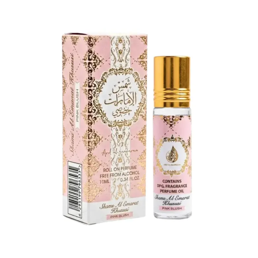 Shams Al Emarat Khususi Pink Blush Perfume Oil yum boujee marshmallow inspired Missluxurious