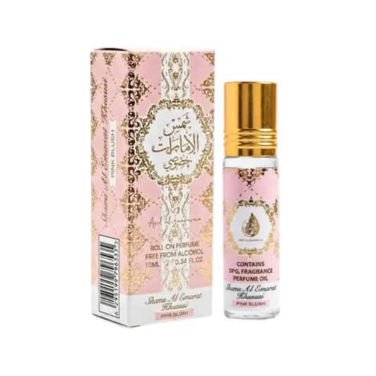 Shams Al Emarat Khususi Pink Blush Perfume Oil yum boujee marshmallow inspired Missluxurious