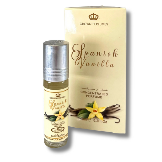 Spanish vanilla al-rehab perfume oil missluxurious