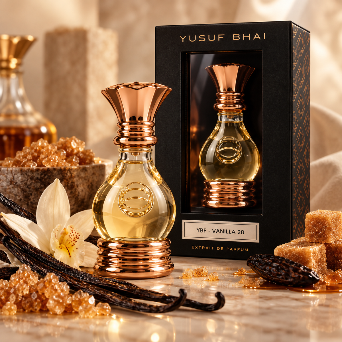 Yusuf Bhai Vanilla 28 perfume oil Missluxurious Kayali 