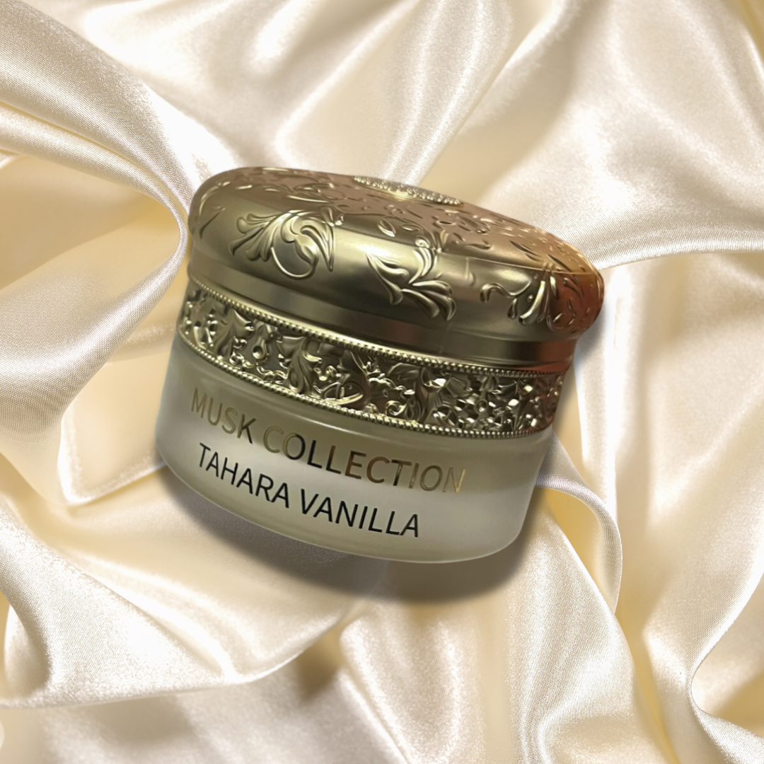 Musk tahara vanilla Mukhmarria Gulf orchid for hair and body