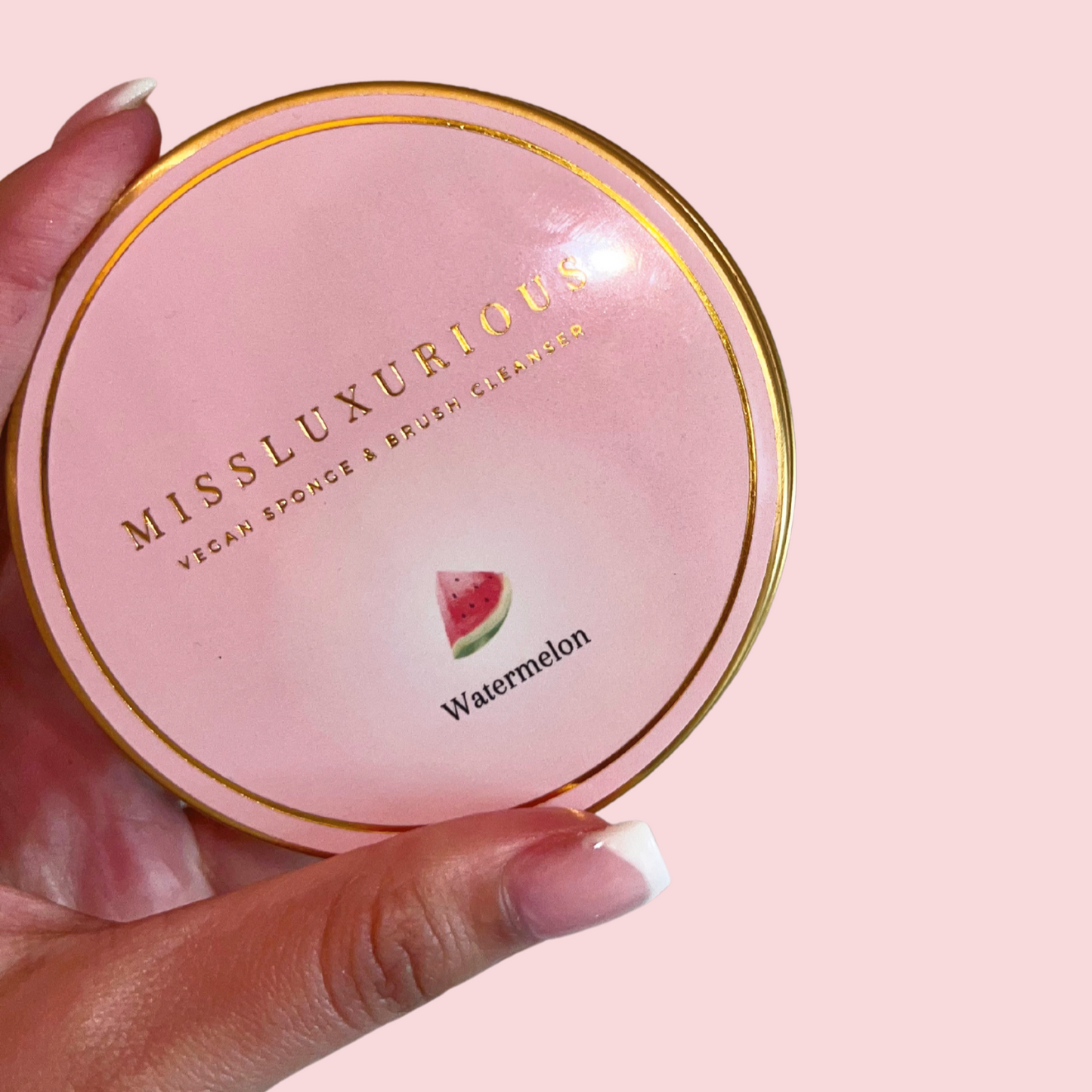 Missluxurious Watermelon sponge &amp; brush cleanser